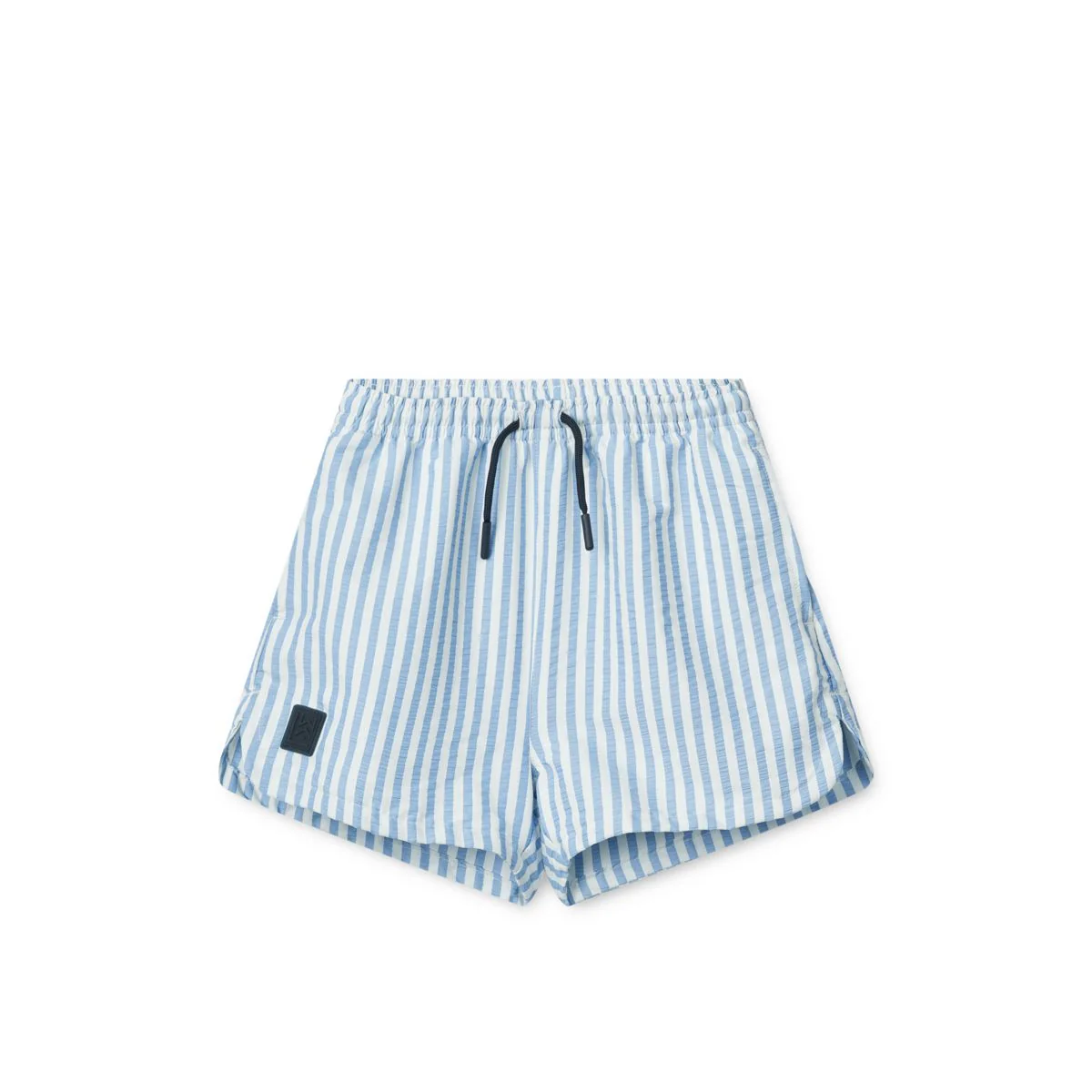 AIDEN Seersucker-Boardshorts - Y/D stripe Riverside / Creme de la creme