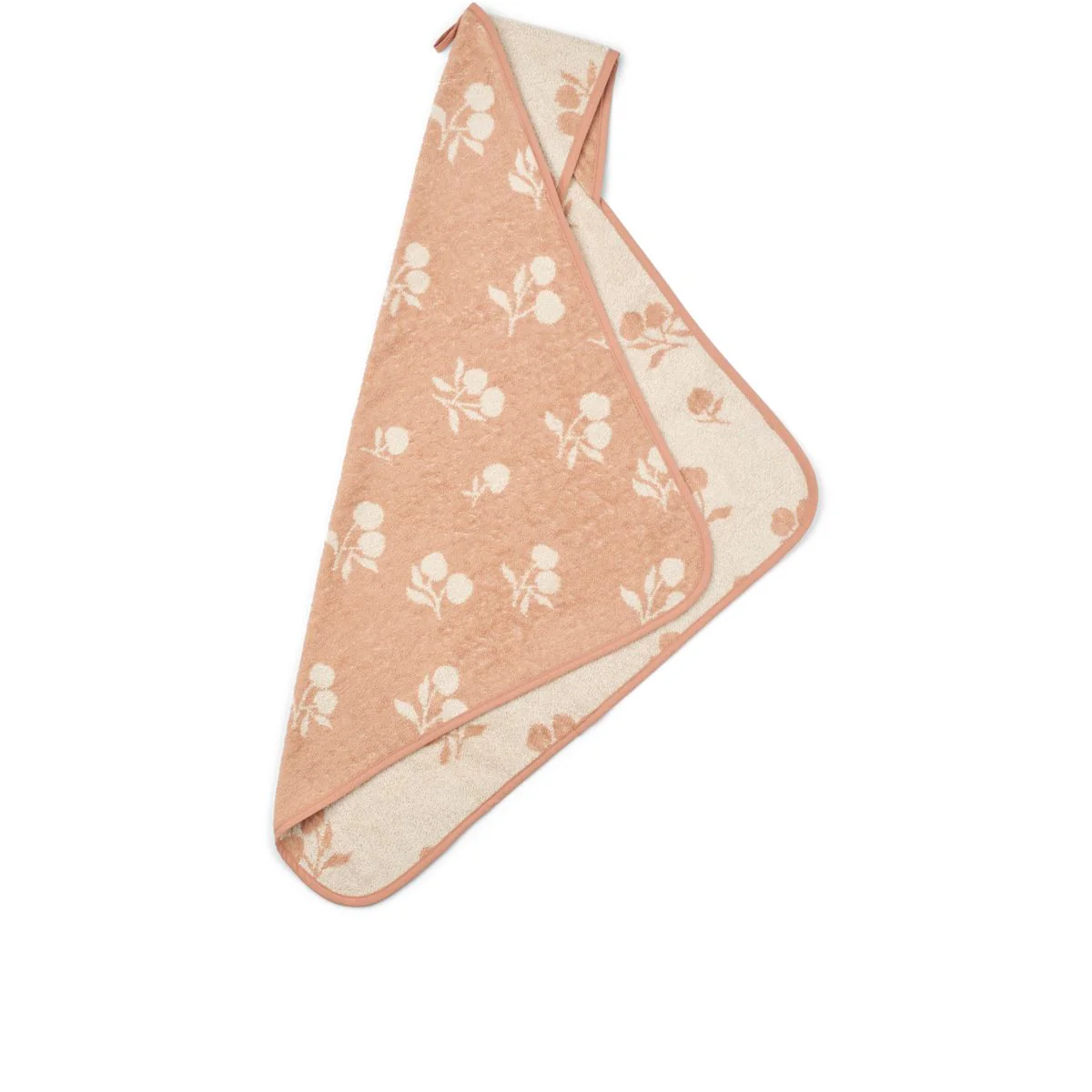 Alba Babyhandtuch mit Kapuze - Peach / Sea shell - Image 2