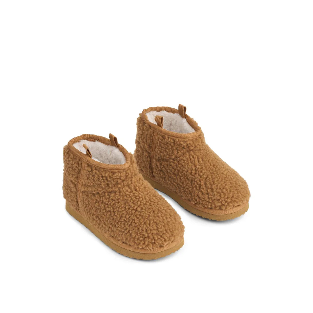 ALBAN Fleece-Schuhe - Golden caramel