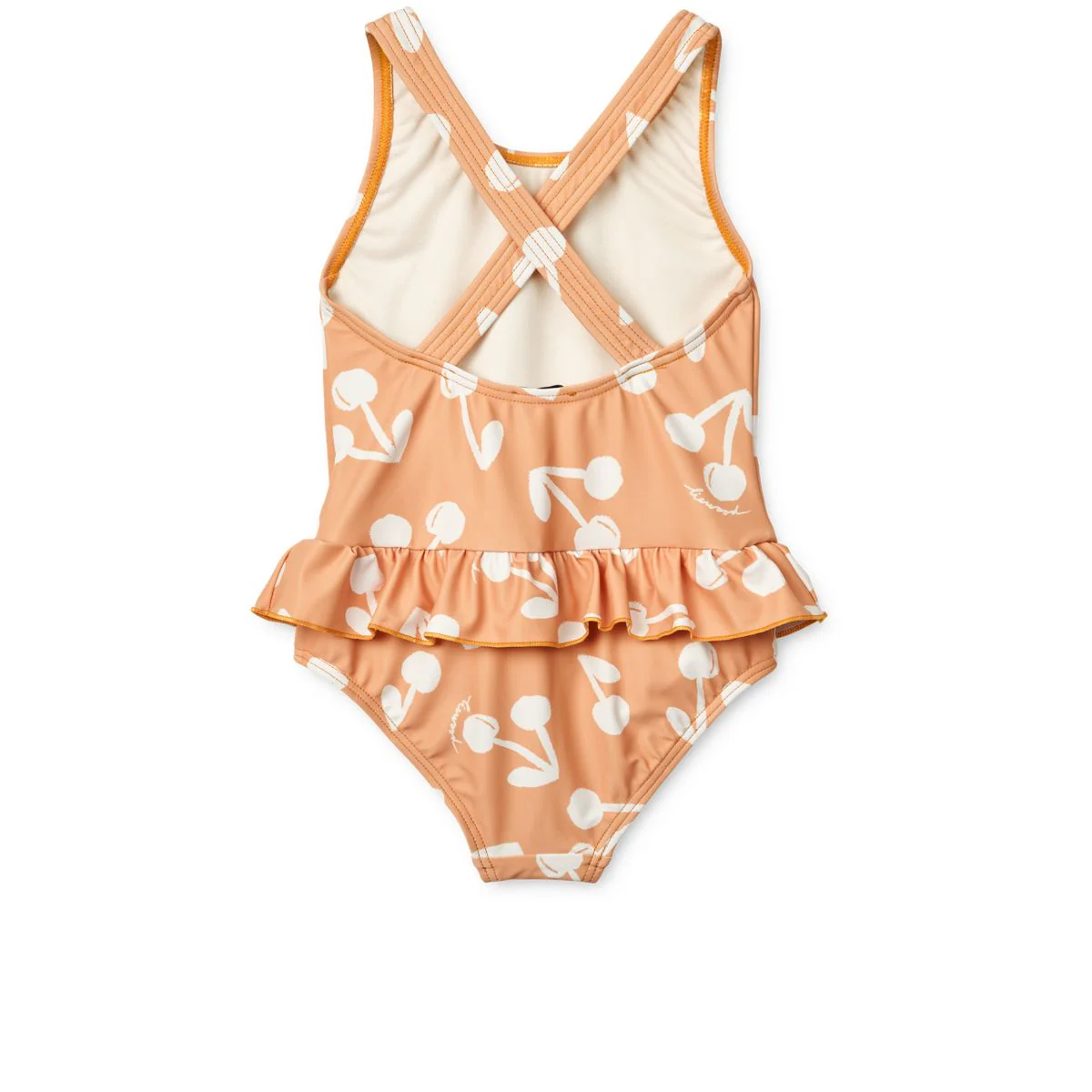 Amara Bedruckter Badeanzug - Cherry blossom / Light apricot - Image 2