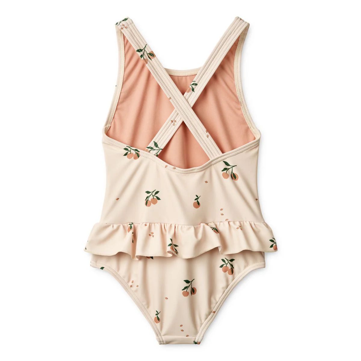 Amara Bedruckter Badeanzug - Peach / Sea shell - Image 2