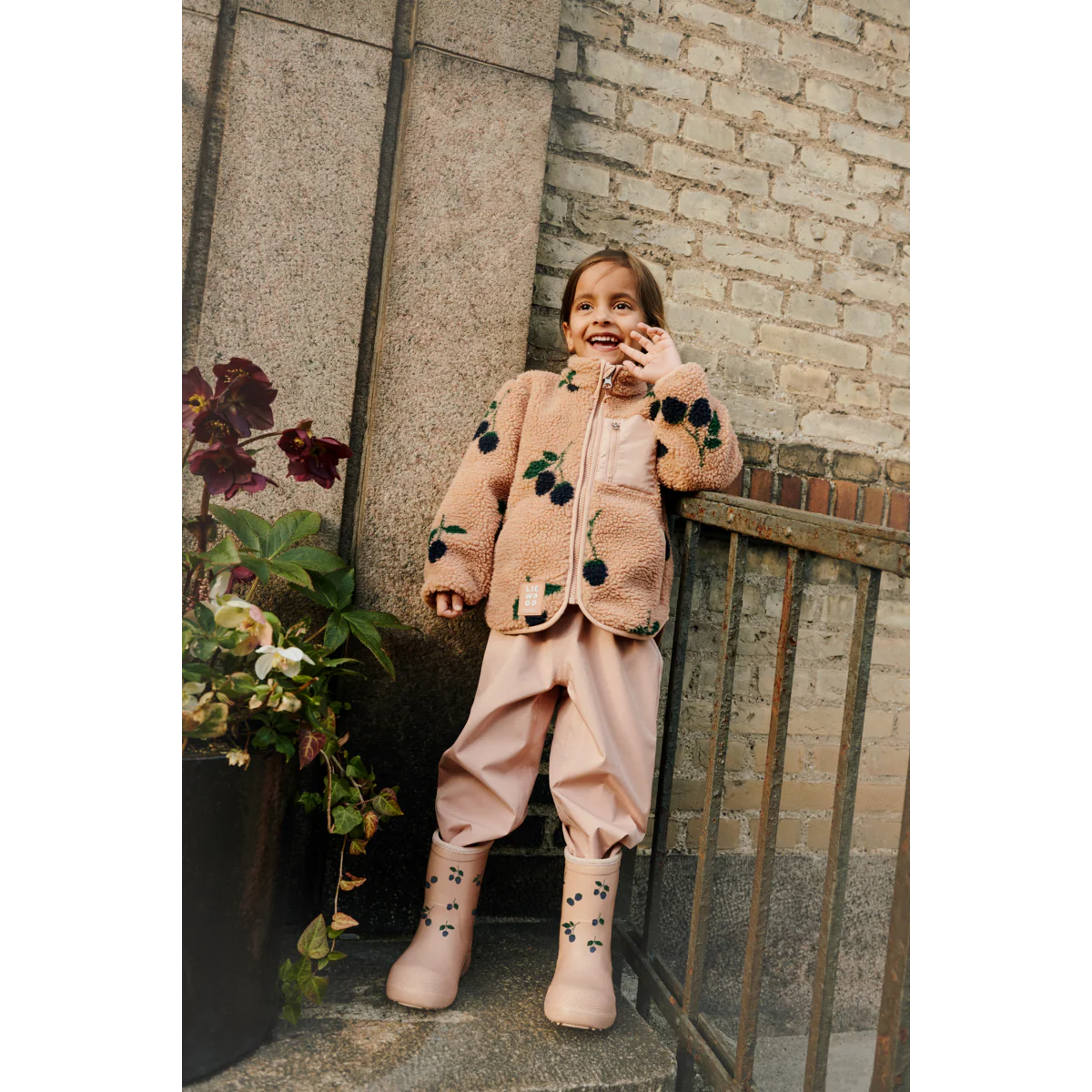 ASTON Regenstiefel - Berry / Pale Tuscany - Image 7