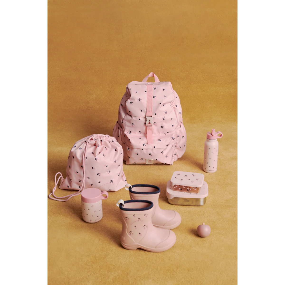 ASTON Regenstiefel - Cherry Hearts / Pale Tuscany - Image 6
