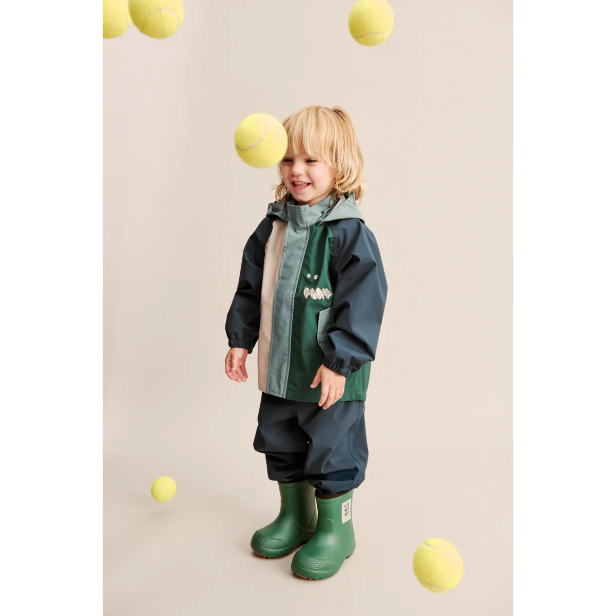 ASTON Regenstiefel - Garden green mix - Image 6