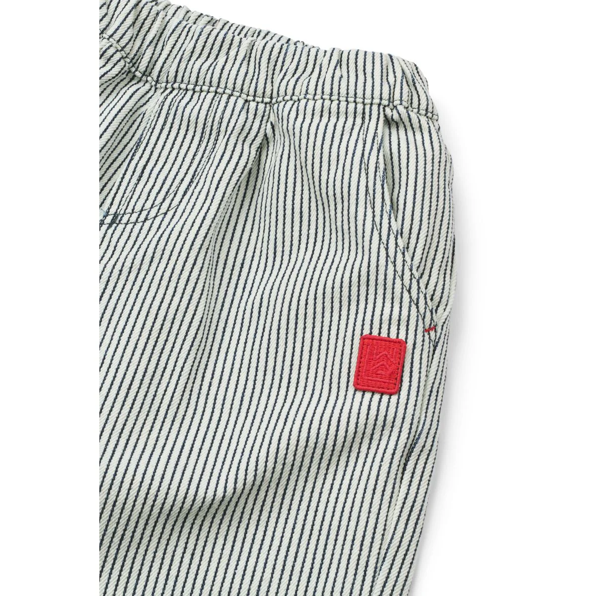 BORRIS Streifen Denim Hose - Classic navy / Creme de la creme - Image 3