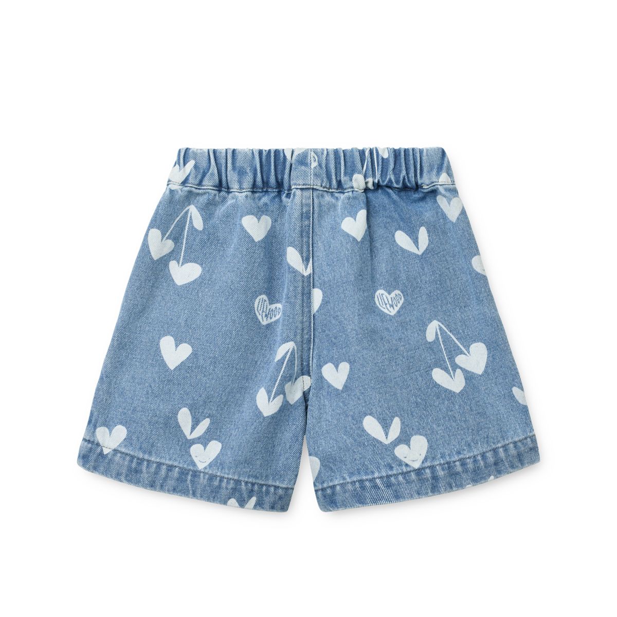BORRISA bedruckte Jeansshorts - Sweethearts / light blue denim - Image 2