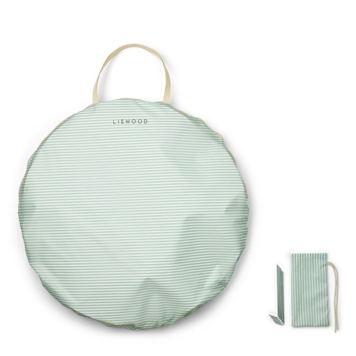 Cassie Pop-Up-Strandzelt - Peppermint / creme de la creme - Image 3