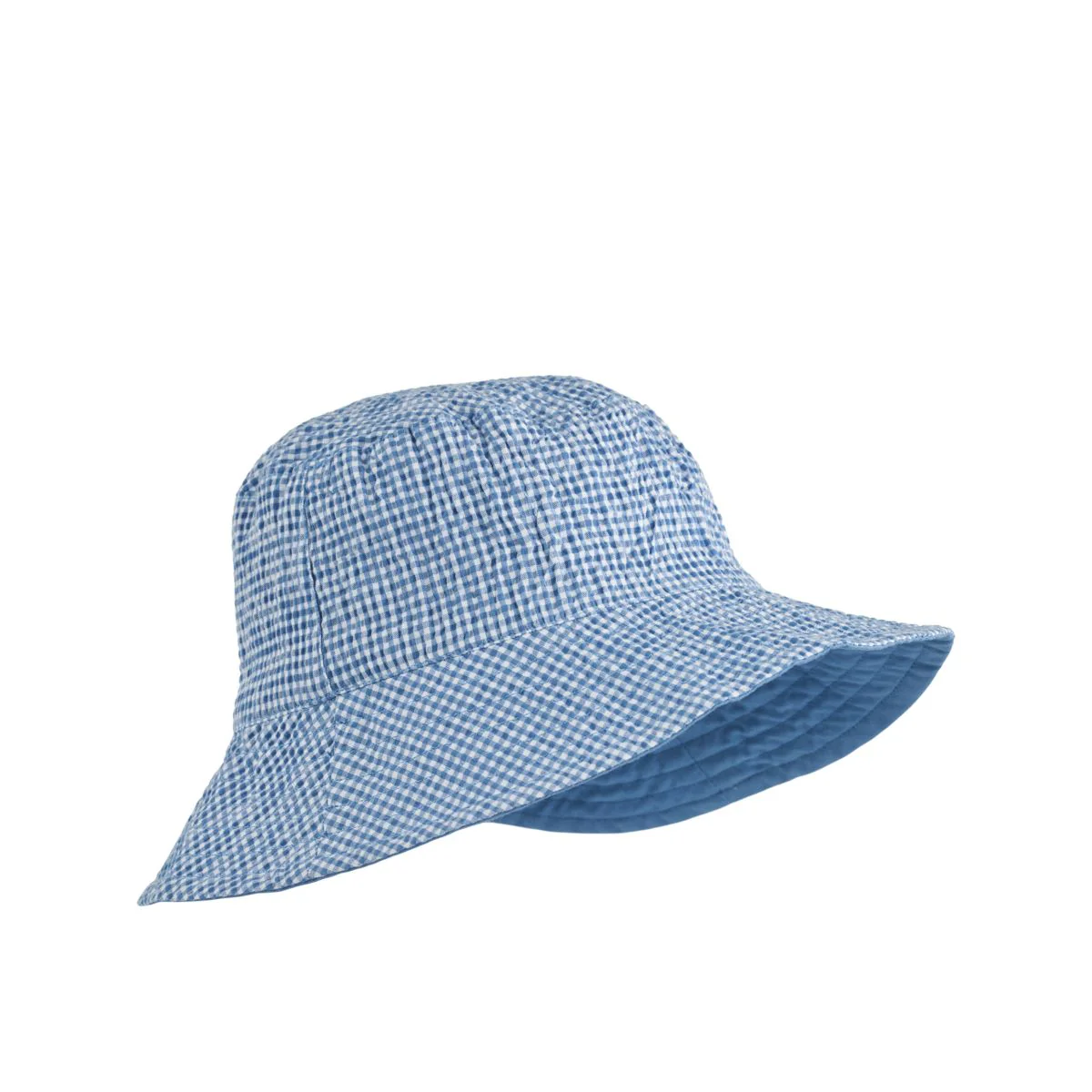 DAMON Seersucker Hut
- Y/D Check Riverside / Crisp white