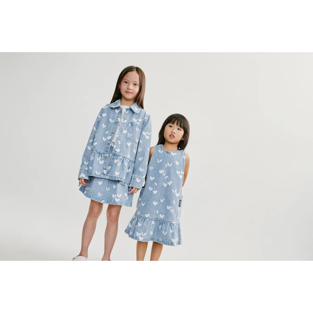 DAYLA Bedruckter Jeansrock - Sweethearts / light blue denim - Image 4