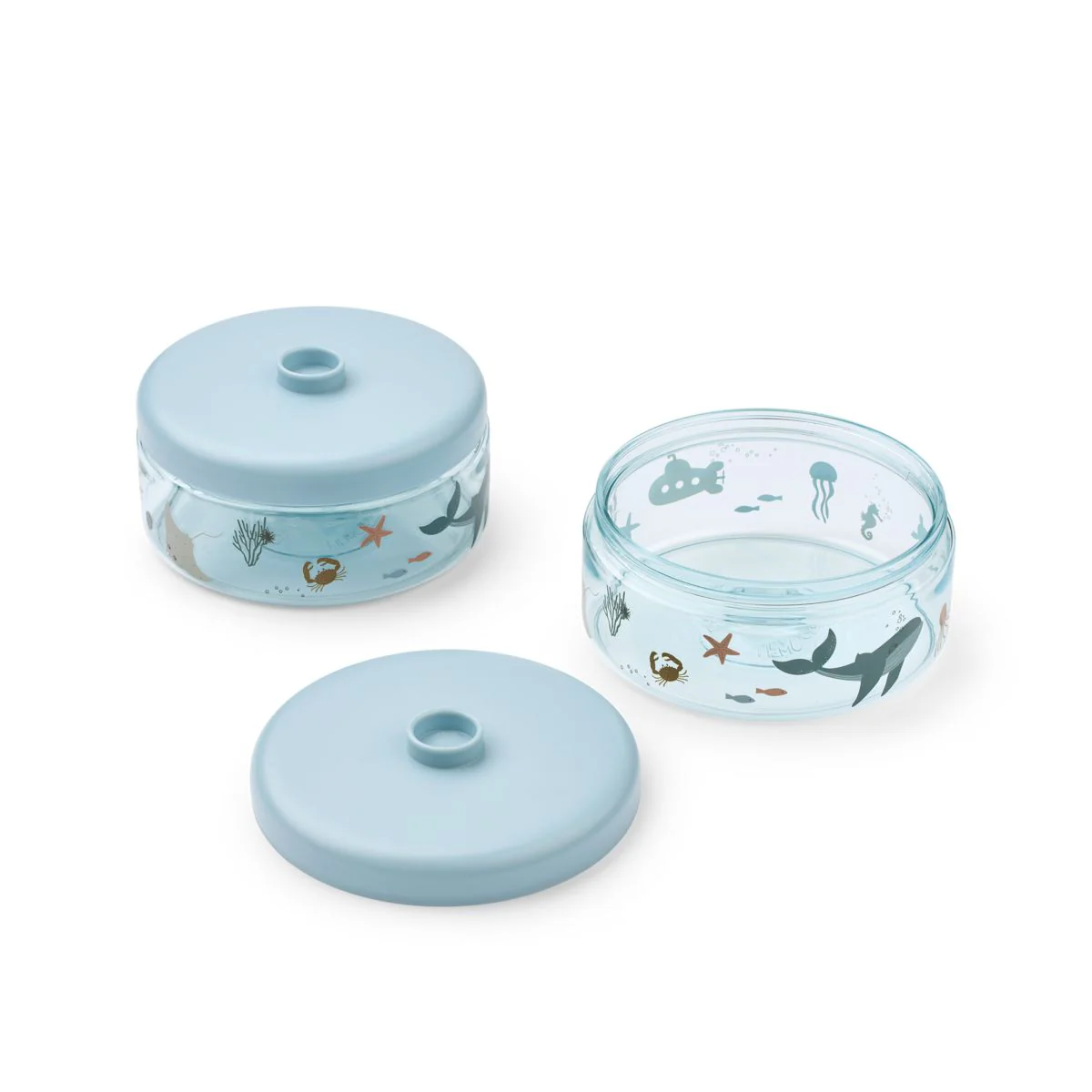 DOMINIQUE Babynahrungsboxen 500 ml - Sea creature / Sandy