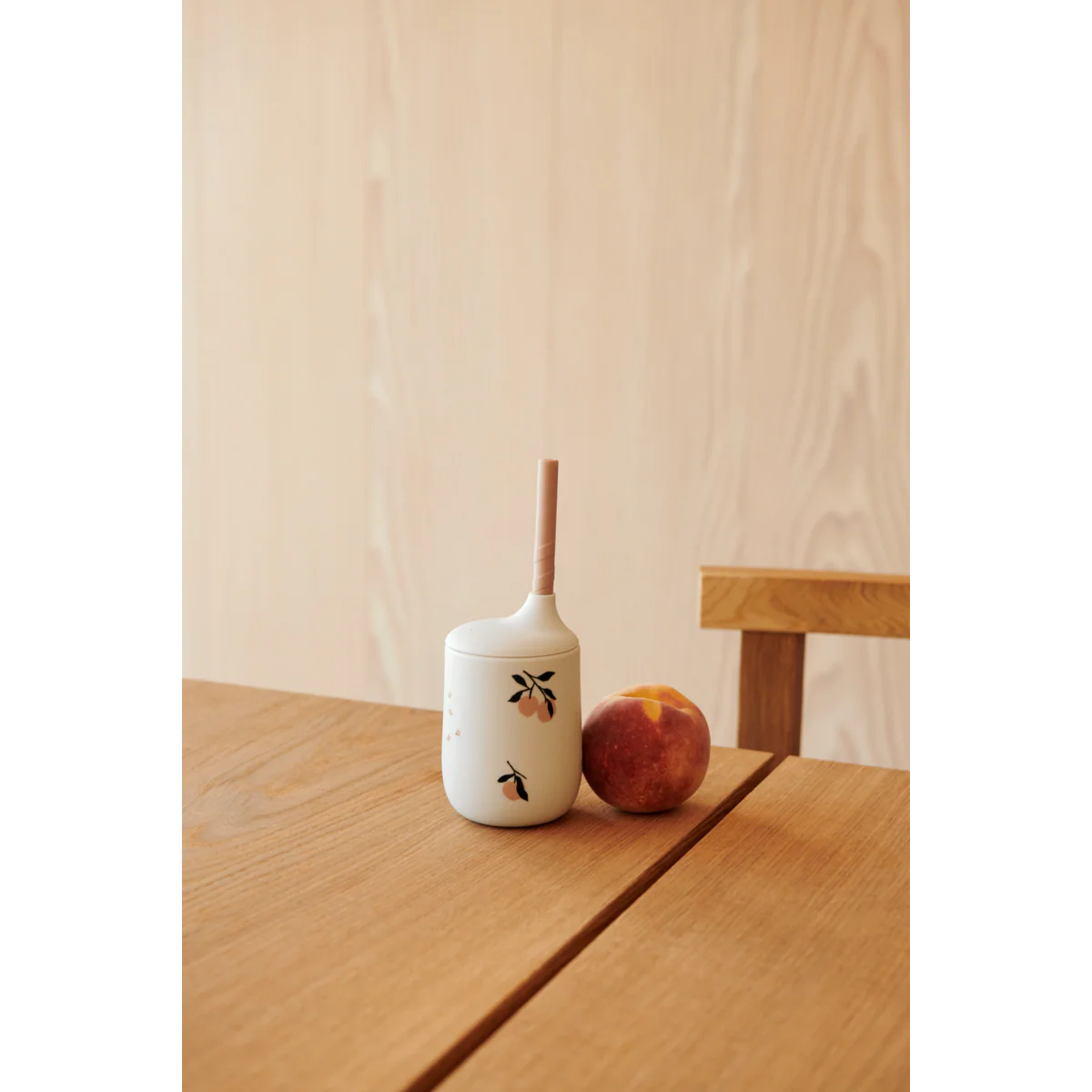 ELLIS Bedruckter Trinkbecher - Peach / Sea shell mix - Image 5