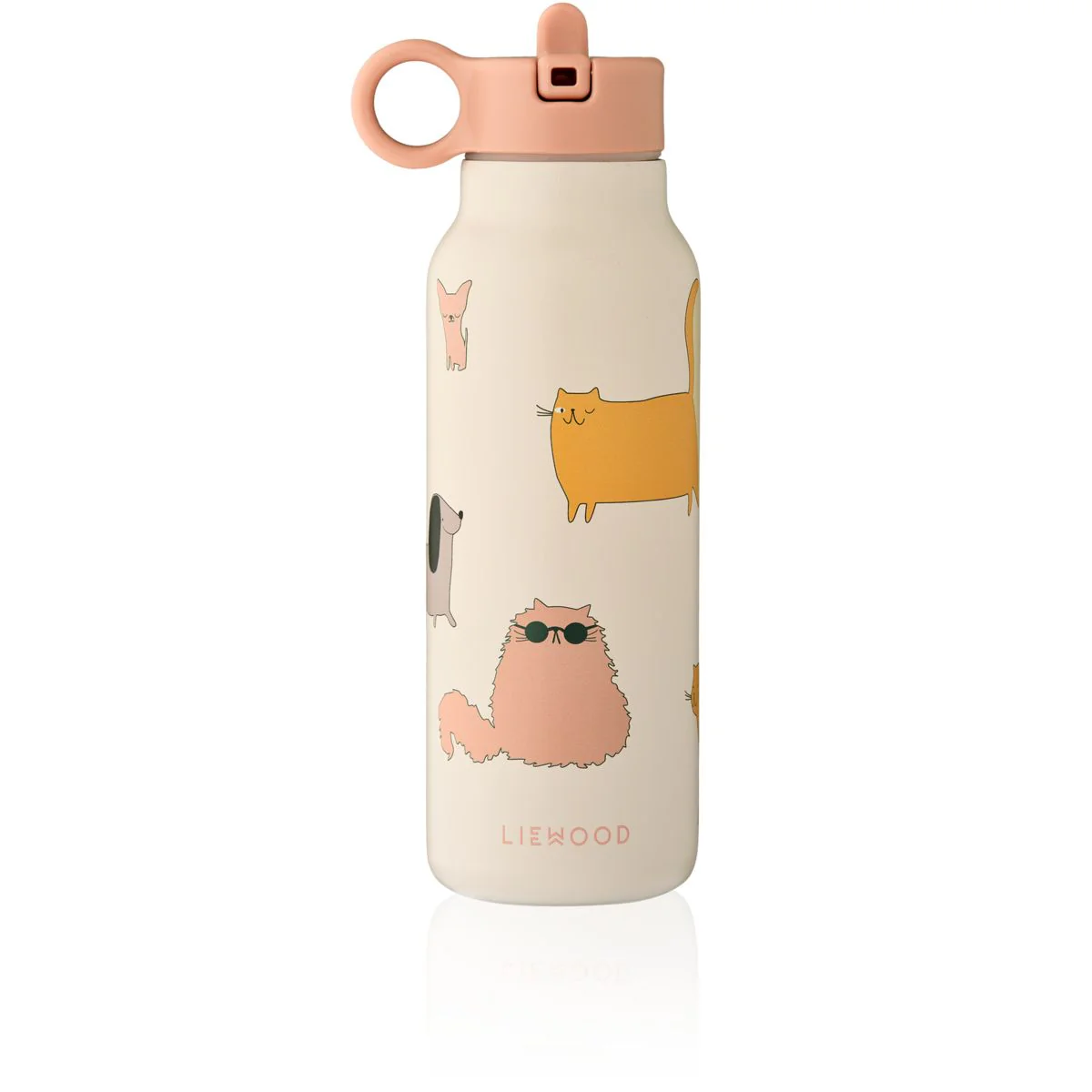 Falk Wasserflasche 350 ml - Cats and Dogs / Sandy