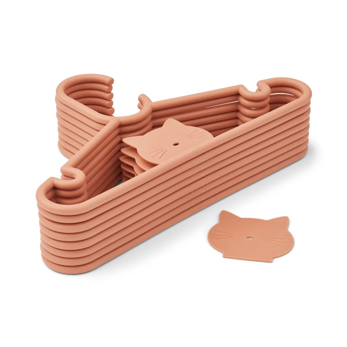 Falton Kleiderbügel mit Tierdetails 8er-Pack - Tuscany rose - Image 3