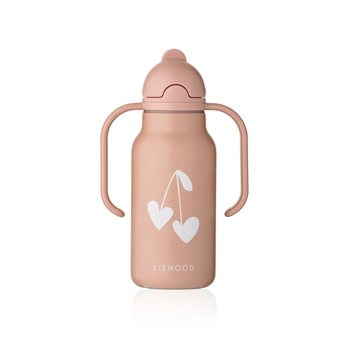 KIMMIE Edelstahlflasche 250 ml - Sweethearts / Pale tuscany