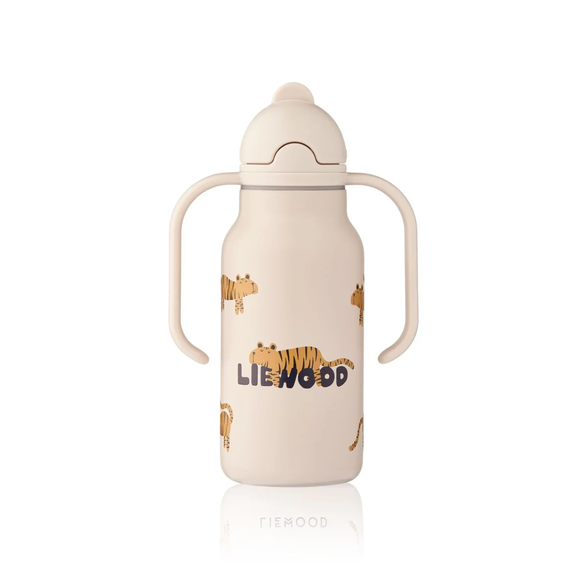 KIMMIE Edelstahlflasche 250 ml - Tiger / Sandy