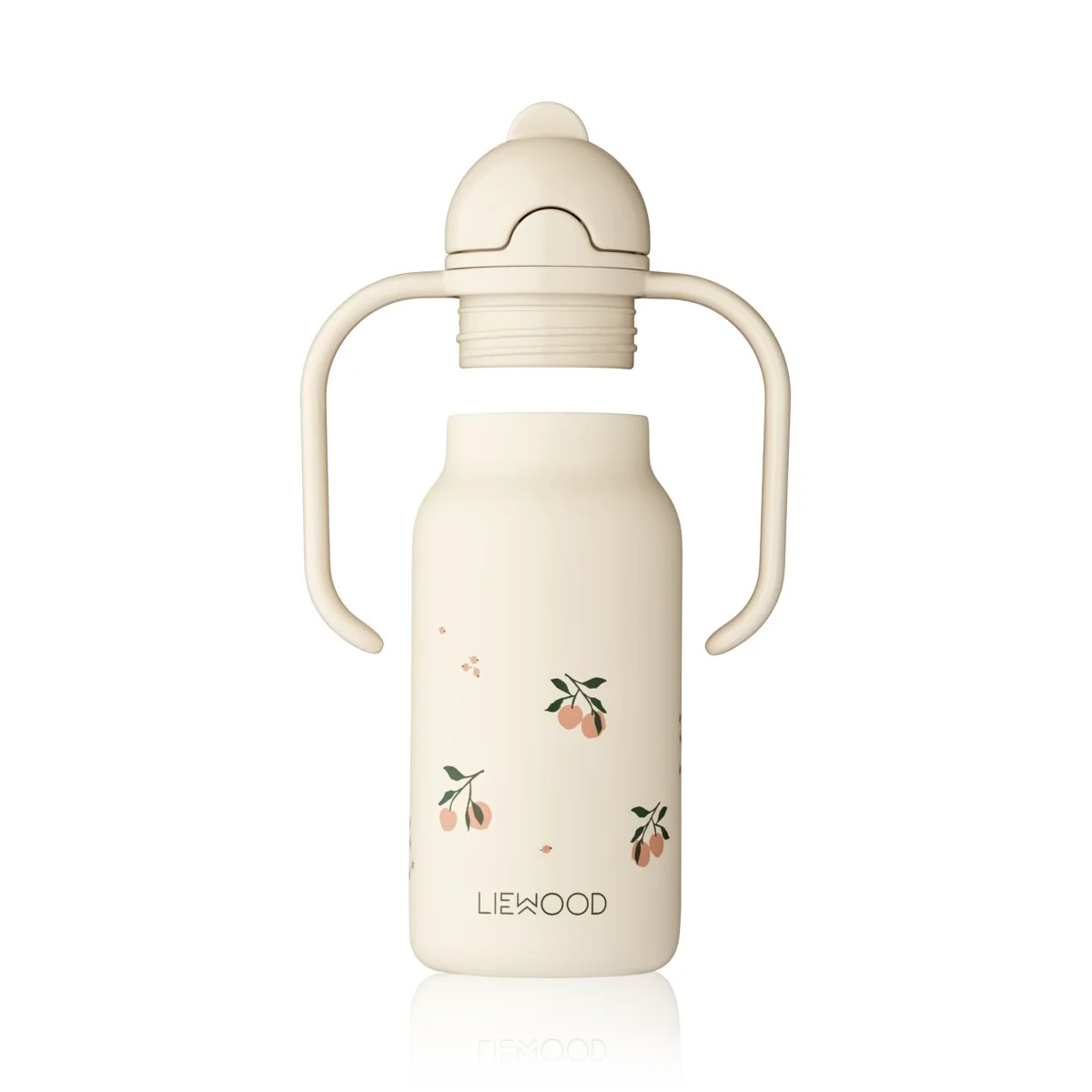 KIMMIE Edelstahlflasche 250 ml - Peach / Sea shell - Image 2