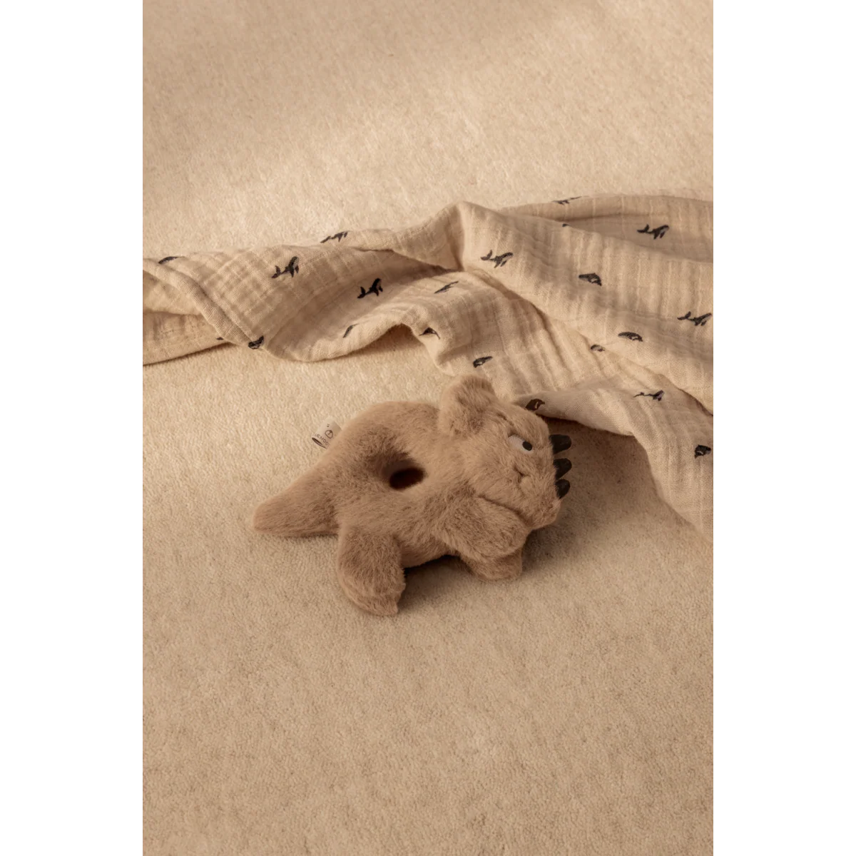 LEWIS Mulltücher 2er-Pack - Mini whale / Sandy - Image 3