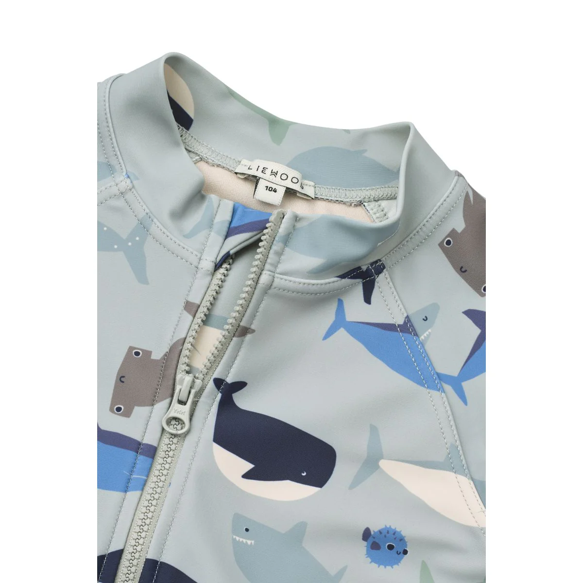 Max Schwimm-Jumpsuit - Shark / Dove blue - Image 3
