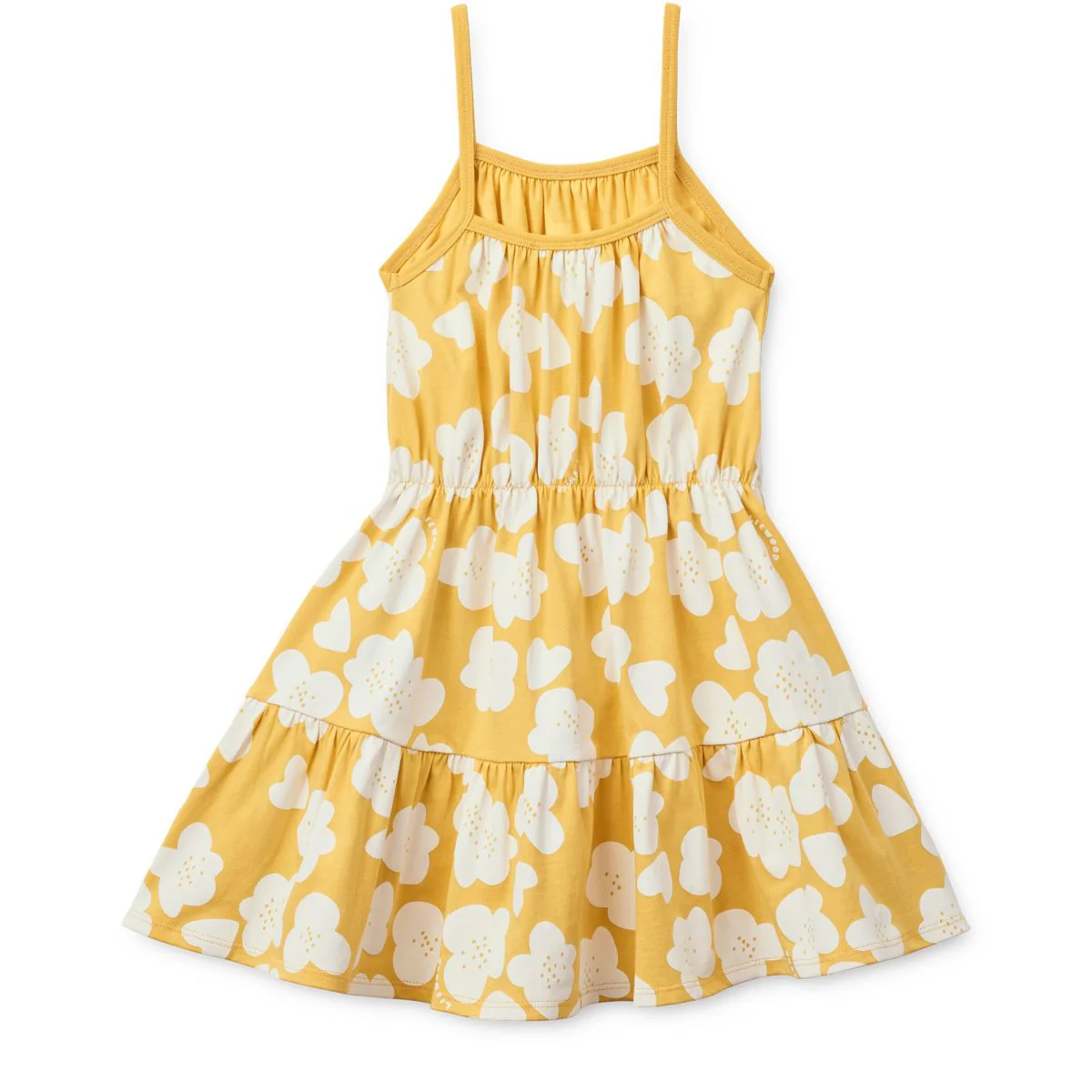 MOLLIE Kleid - Flower / Lemon yellow - Image 2