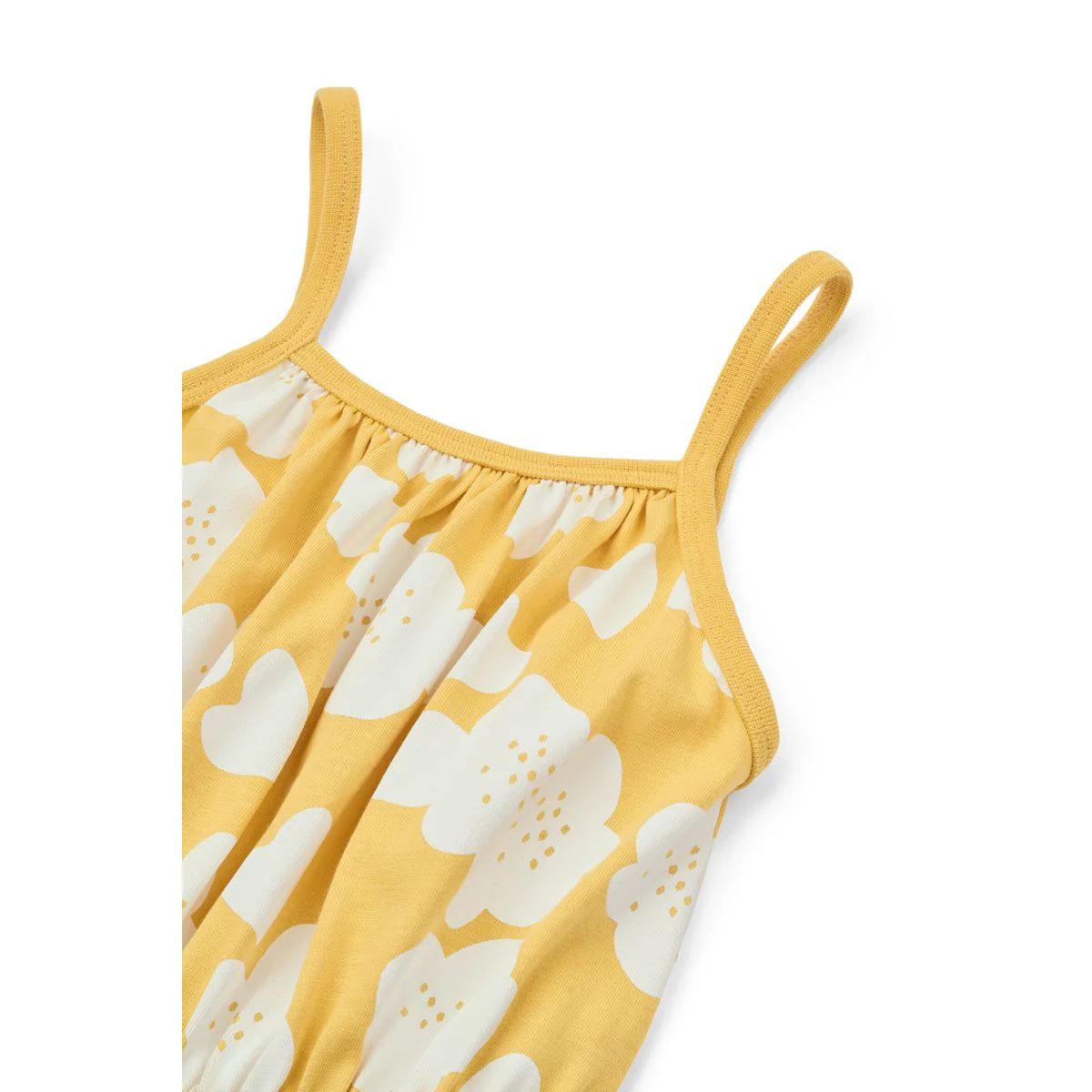 MOLLIE Kleid - Flower / Lemon yellow - Image 3