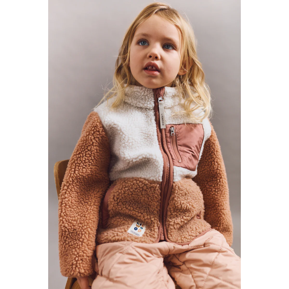Nolan Fleecejacke - Tuscany rose multi mix - Image 5