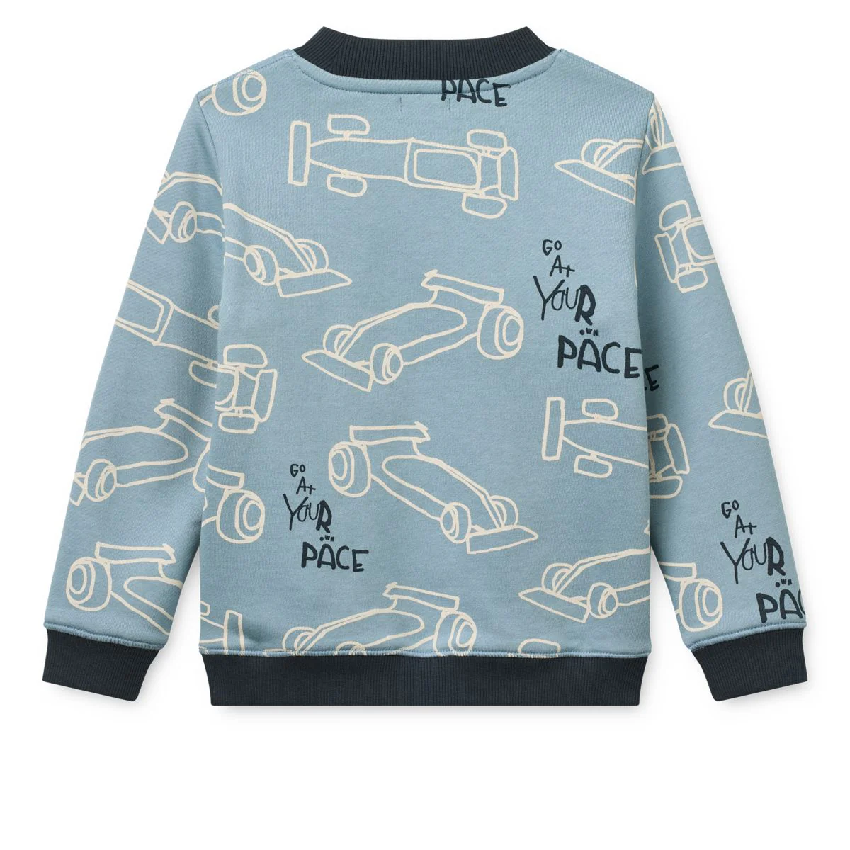 RIDLEY Bedrucktes Sweatshirt - Race cars / Beach blue - Image 2