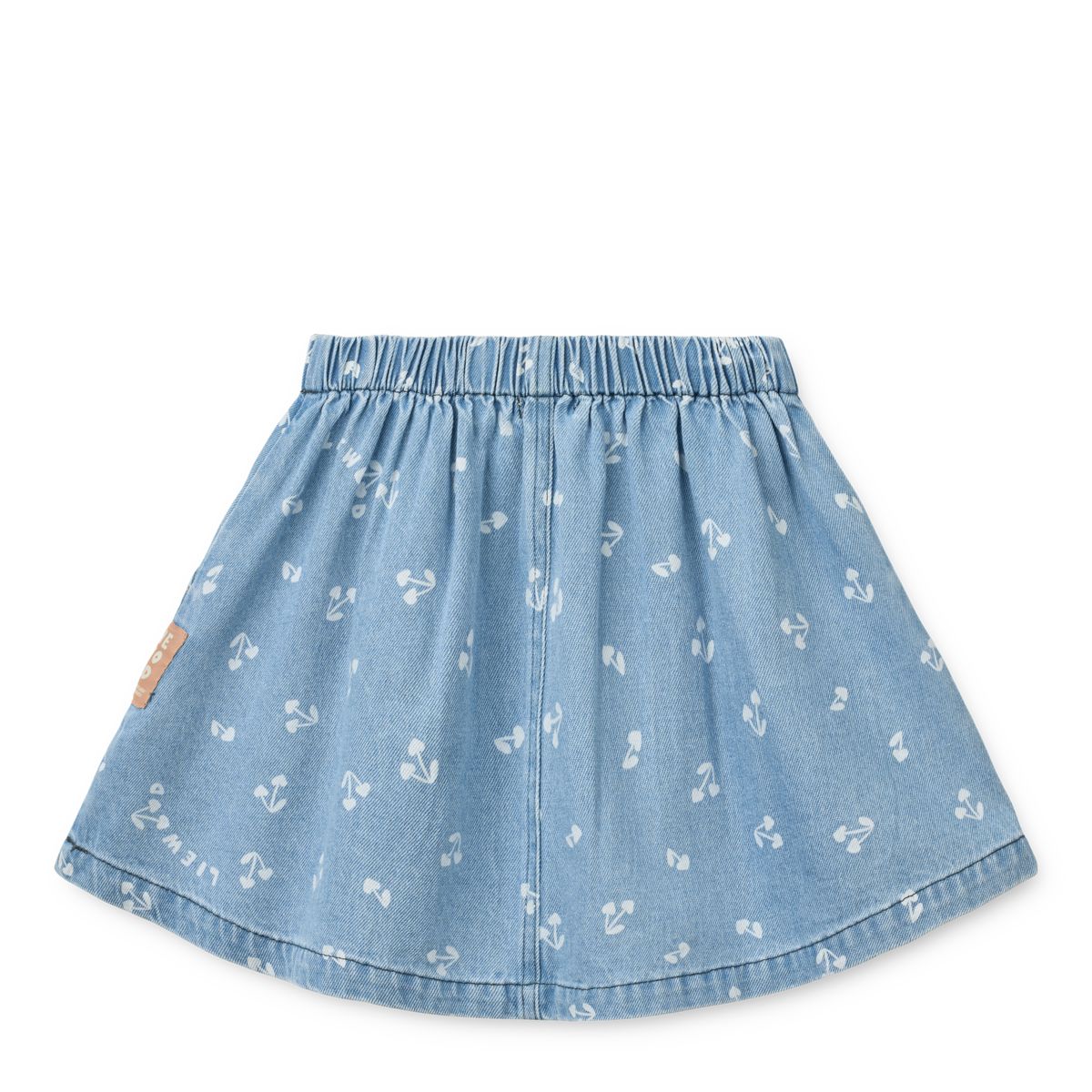 RIO Bedruckter leichter Denim-Rock - Cherry heart sandy / Denim - Image 2