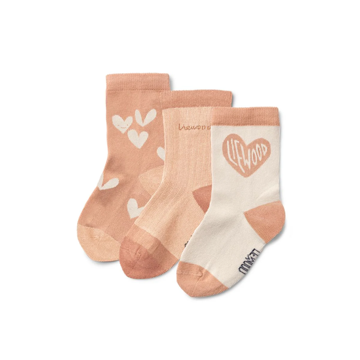 SILAS Socken 3er-Pack - Sweetheart / Pale Tuscany mix