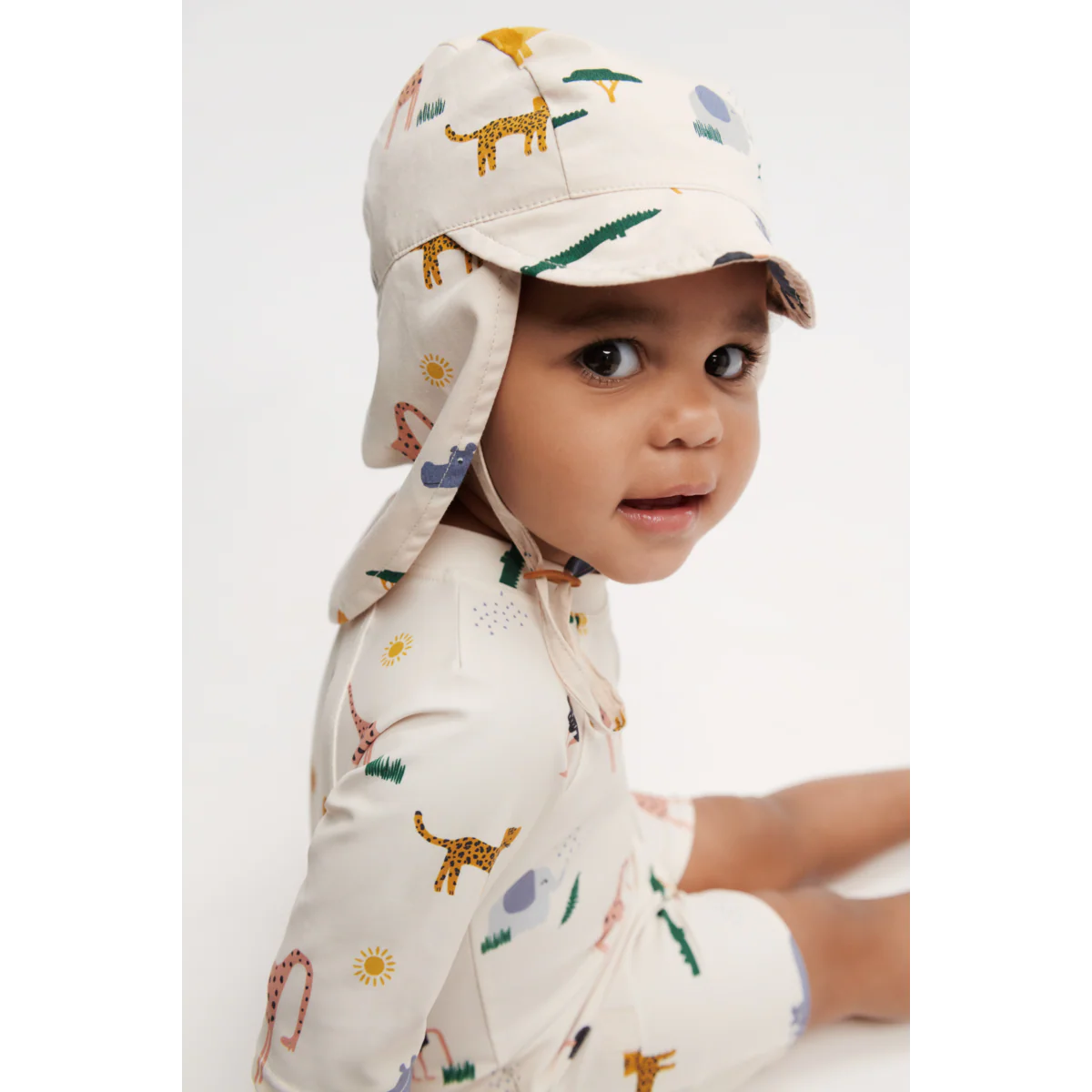 THOR Baby Bade-Spielanzug - Safari sandy mix - Image 4