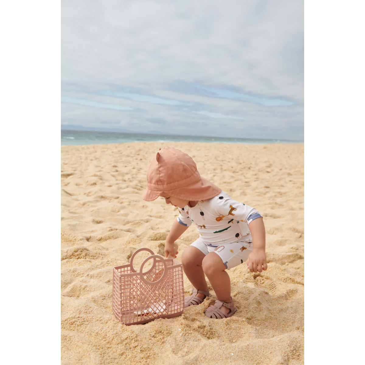 THOR Baby Bade-Spielanzug - Safari sandy mix - Image 5