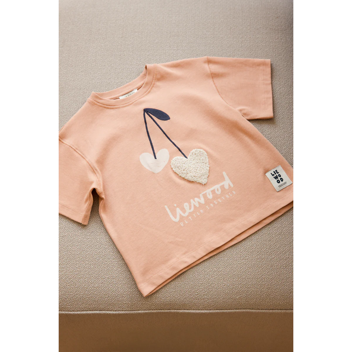 TYLER Kurzarm-T-Shirt - Sweethearts / Pale tuscany - Image 4