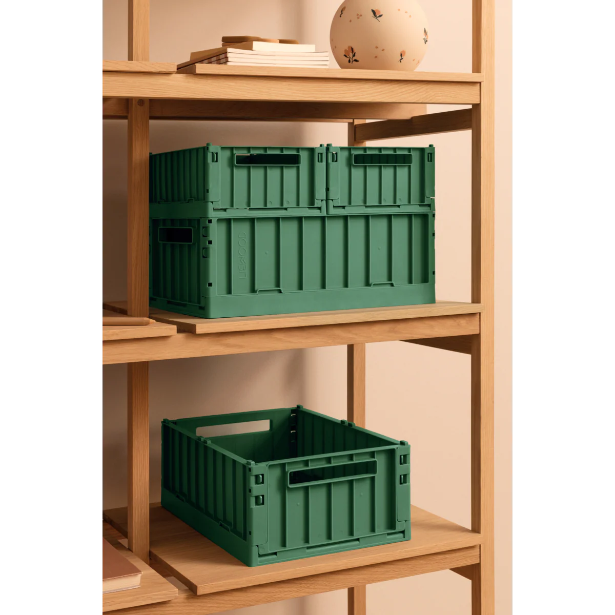 WESTON Aufbewahrungsbox Medium, 2er-Pack - Dusty ivy - Image 4