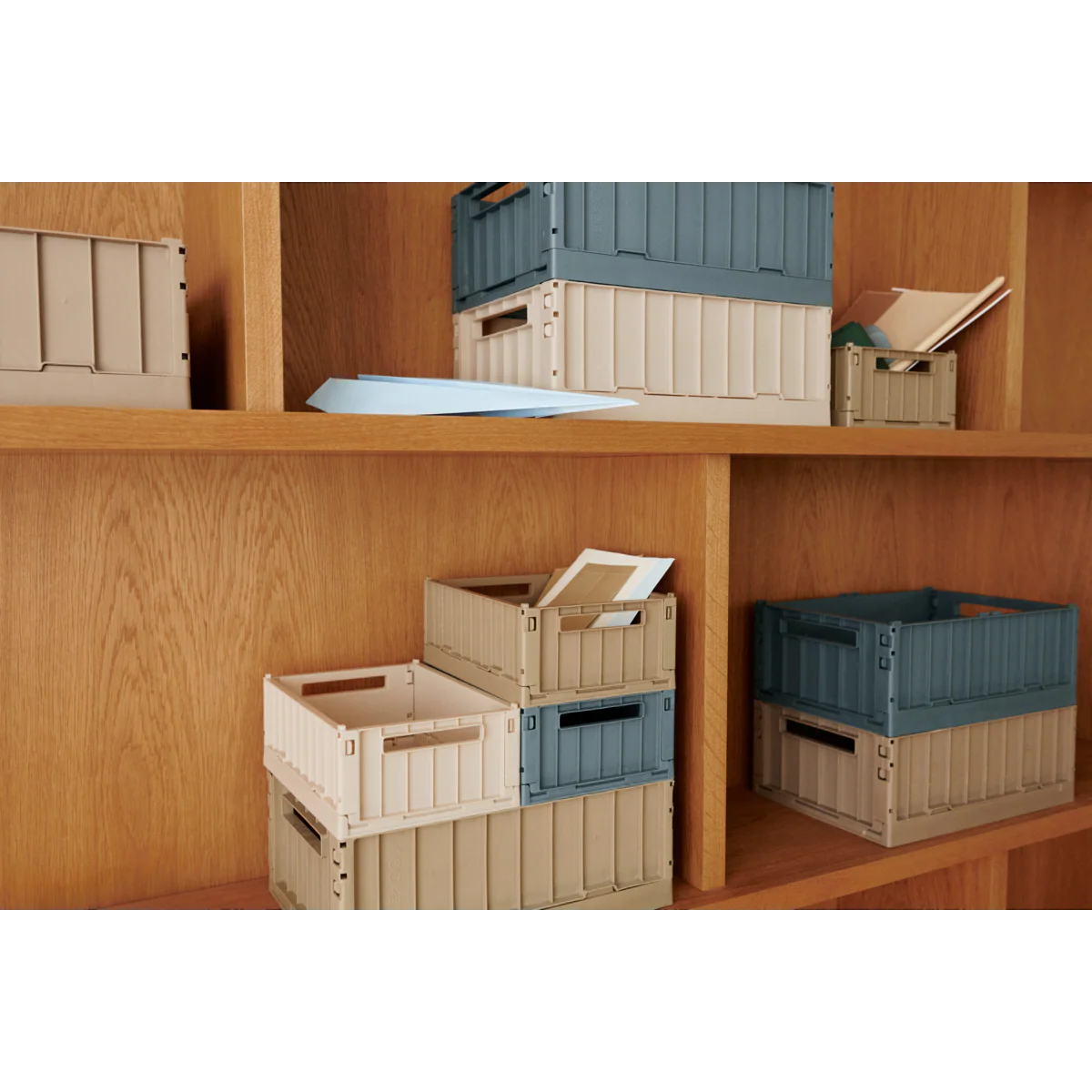 WESTON Aufbewahrungsbox Medium, 2er-Pack - Oat - Image 6