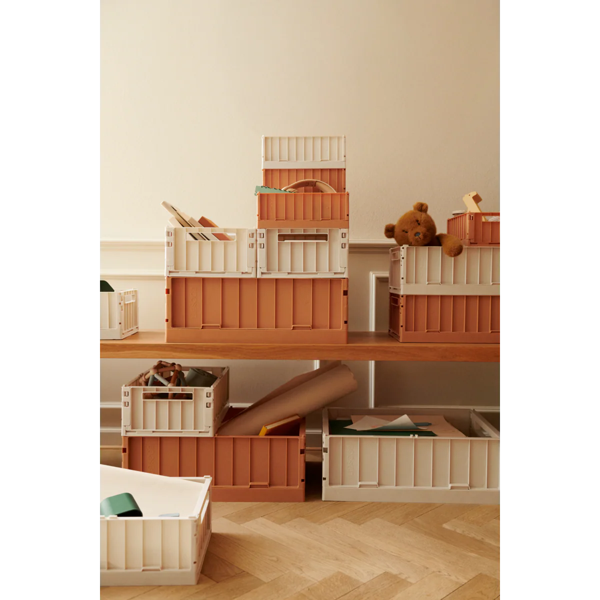 WESTON Aufbewahrungsbox Klein, 2er-Pack - Tuscany rose - Image 3