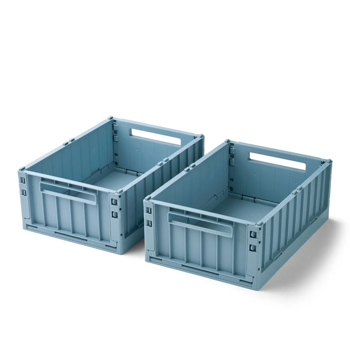 WESTON Aufbewahrungsbox Medium, 2er-Pack - Beach blue