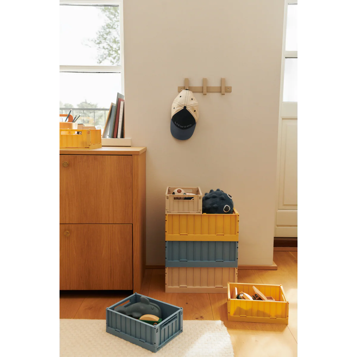 WESTON Aufbewahrungsbox Klein, 2er-Pack - Lemon yellow - Image 4