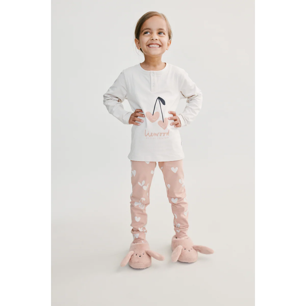 WILHELM bedrucktes Pyjama-Set - Heart / Sweetheart / Pale tuscany / mix - Image 5