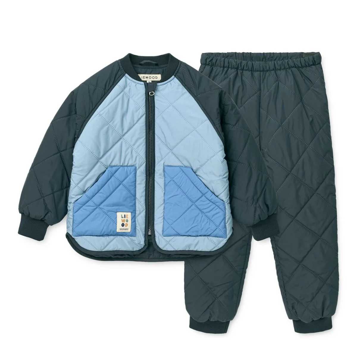 ZELLA Thermo-Set - Beach blue / Classic navy / mix
