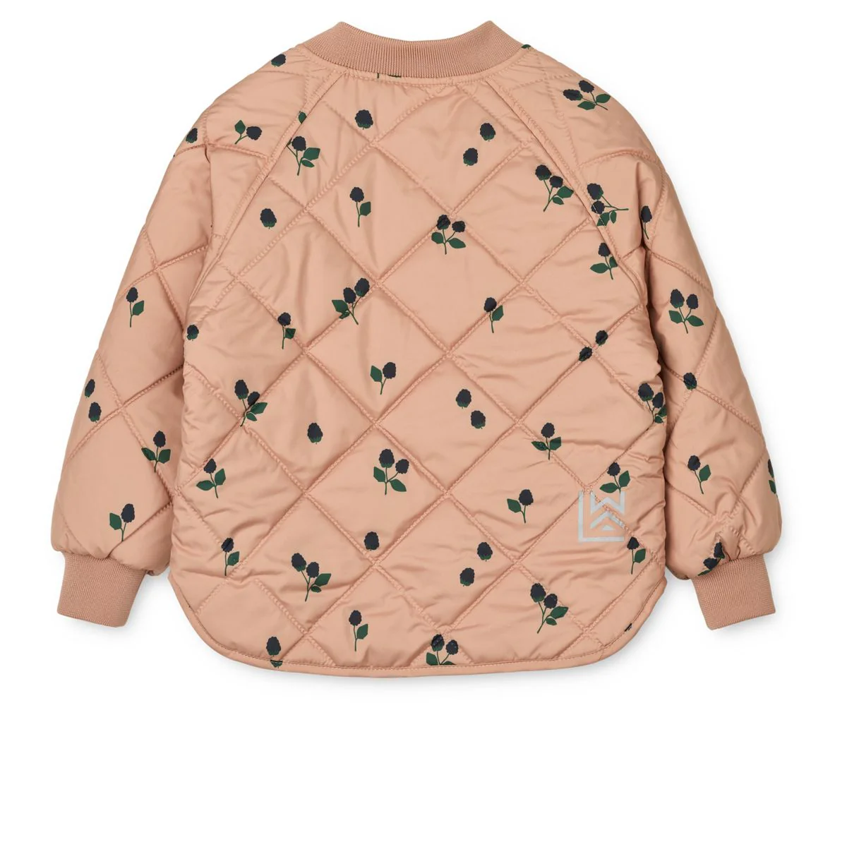 ZELLA Thermojacke - Berry / Pale tuscany / Embroidery - Image 2